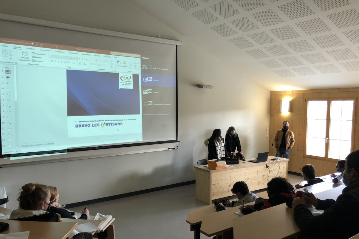 intervention Ch des metiers 