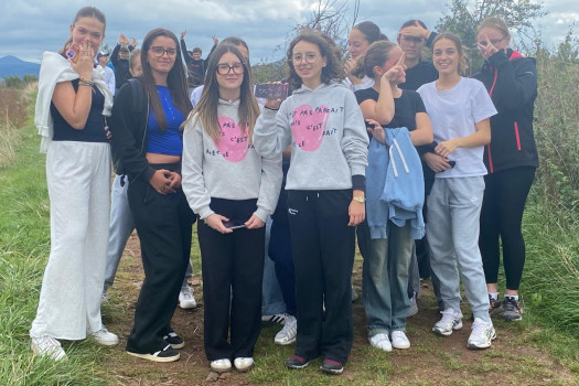 Une marche collective pour bien débuter l’année de terminale