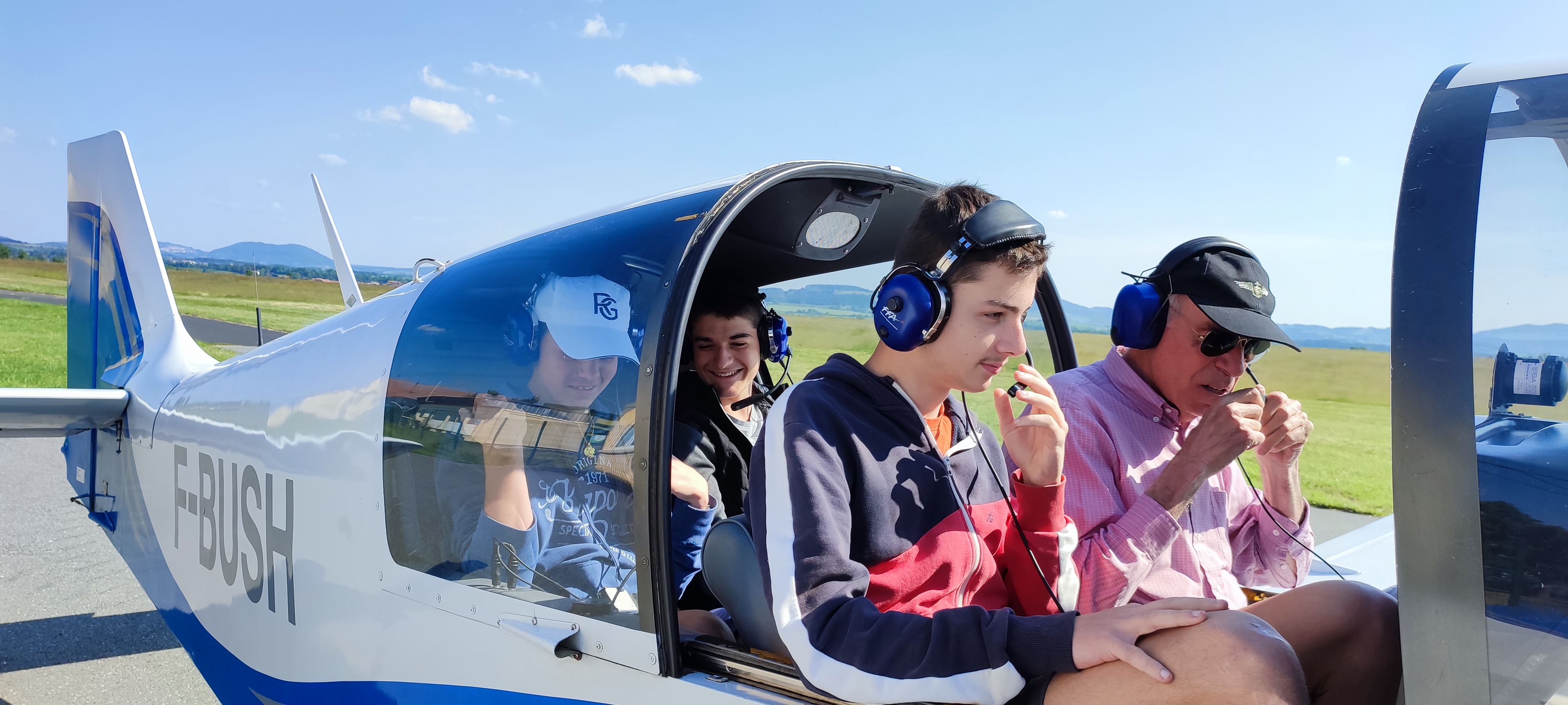 Baptème de l'air pour les 2de Air et Espace