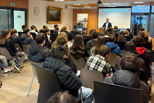 Visite de la mairie de Brives-Charensac pour les élèves de secondes