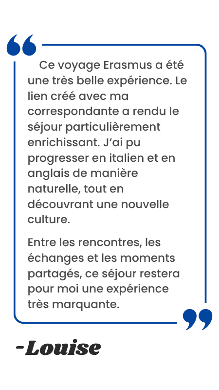 Témoignages Erasmus